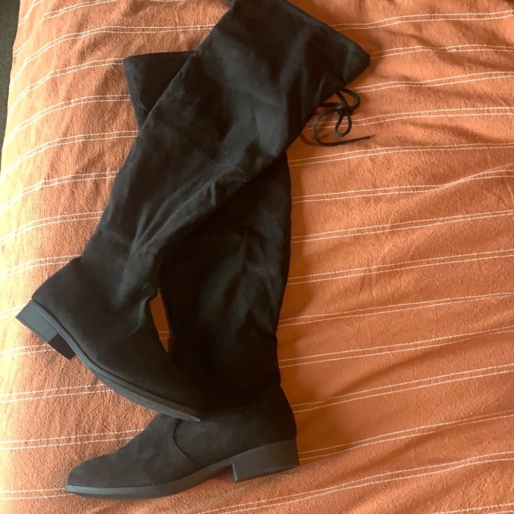 Brand new, wide-calf over-the-knee boots size 9.5